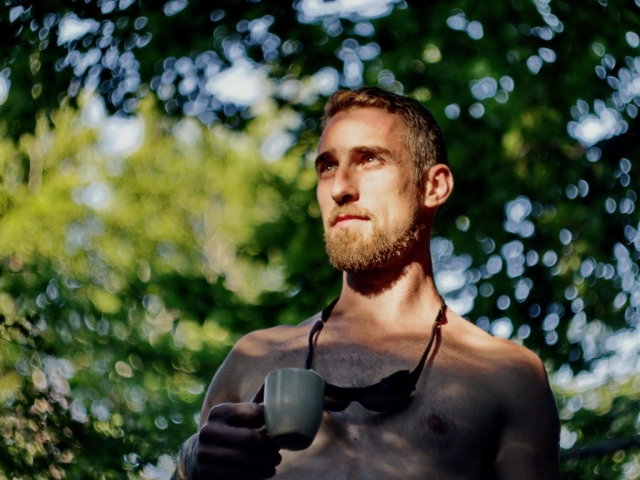 Model, male, beard, natural light, helios, m42, bokeh